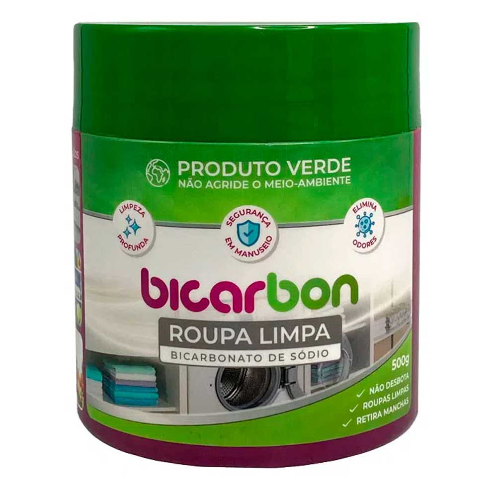 Bicarbonato Roupa Limpa