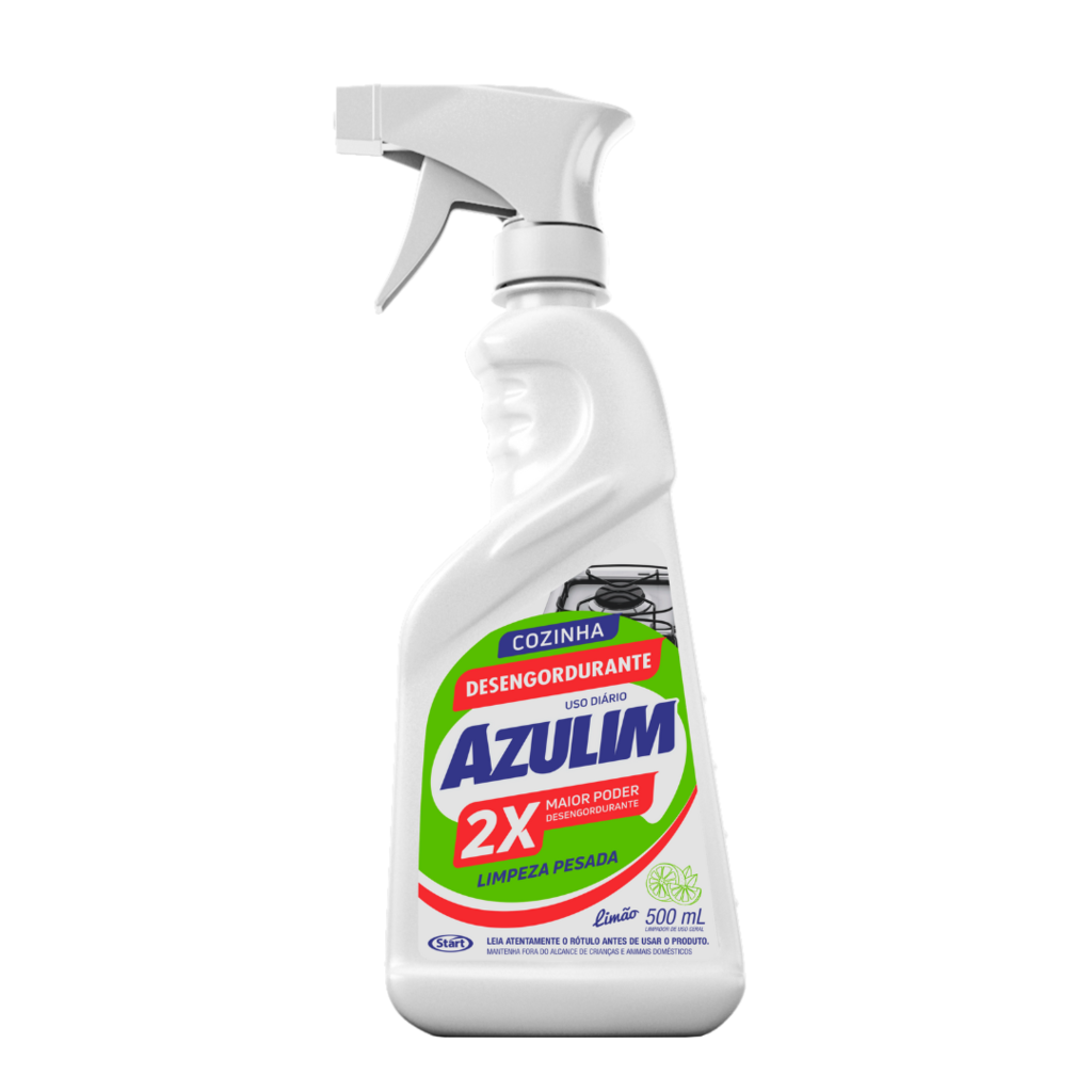 Limpeza Pesada Desengordurante Limão Spray